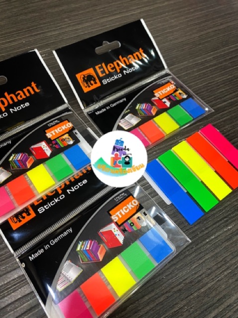 ตราช้าง อินเด็กซ์พลาสติก ตราช้าง 5สี - รูปที่ 2