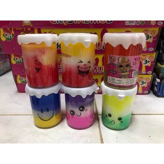 Slime สไลม์ มีหลายขนาด ของเล่นเด็ก ใช้ทำความสะอาดรถ สไลม์ยืด พร้อมส่ง ของเล่นฝึกสมาธิ ราคาถูก ดินน้ำมัน ดินปั้น แป้งโดว์