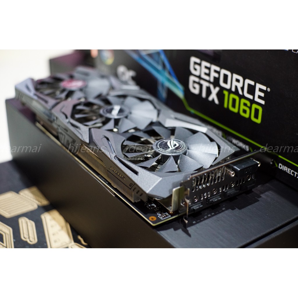 ROG STRIX-GTX1060-O6G-GAMING | การ์ดจอ | ASUS