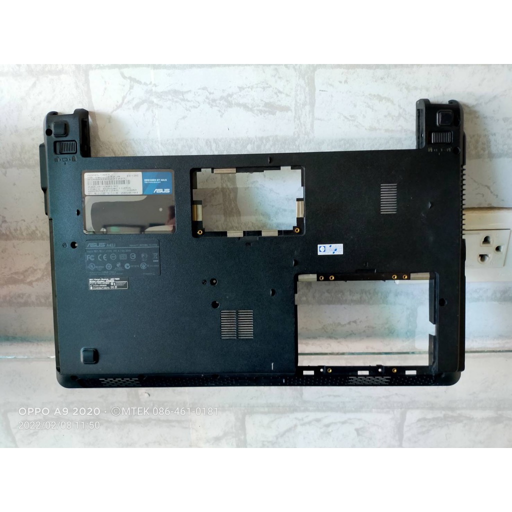 บอดี้ล่างโน๊ตบุ๊ค Asus A42, A42J - 13GNXS10P220-1-1, 13N0-BRA0502 Notebook Mainboard Buttom Casing ม