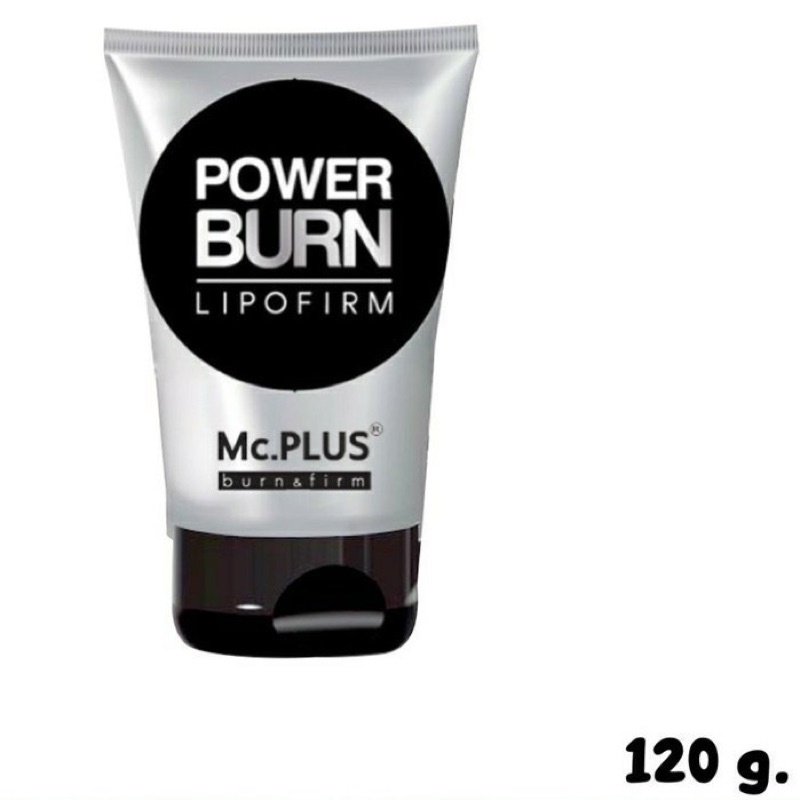 Mc.Plus Power Burn Lipo Gel เจลสลายไขมัน แม็คพลัส เจลกระชับสัดส่วน พาวเวอร์เบิร์น ขนาด 120g.