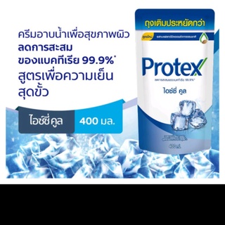 Protex เจลอาบน้ำโพรเทคส์ ไอซ์ซี่ คูล  400 มล. ถุงเติม