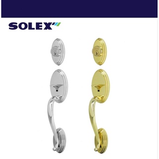 ชุดมือจับประตูใหญ่พร้อมชุดกุญแจล๊อค SOLEX รุ่น 6840