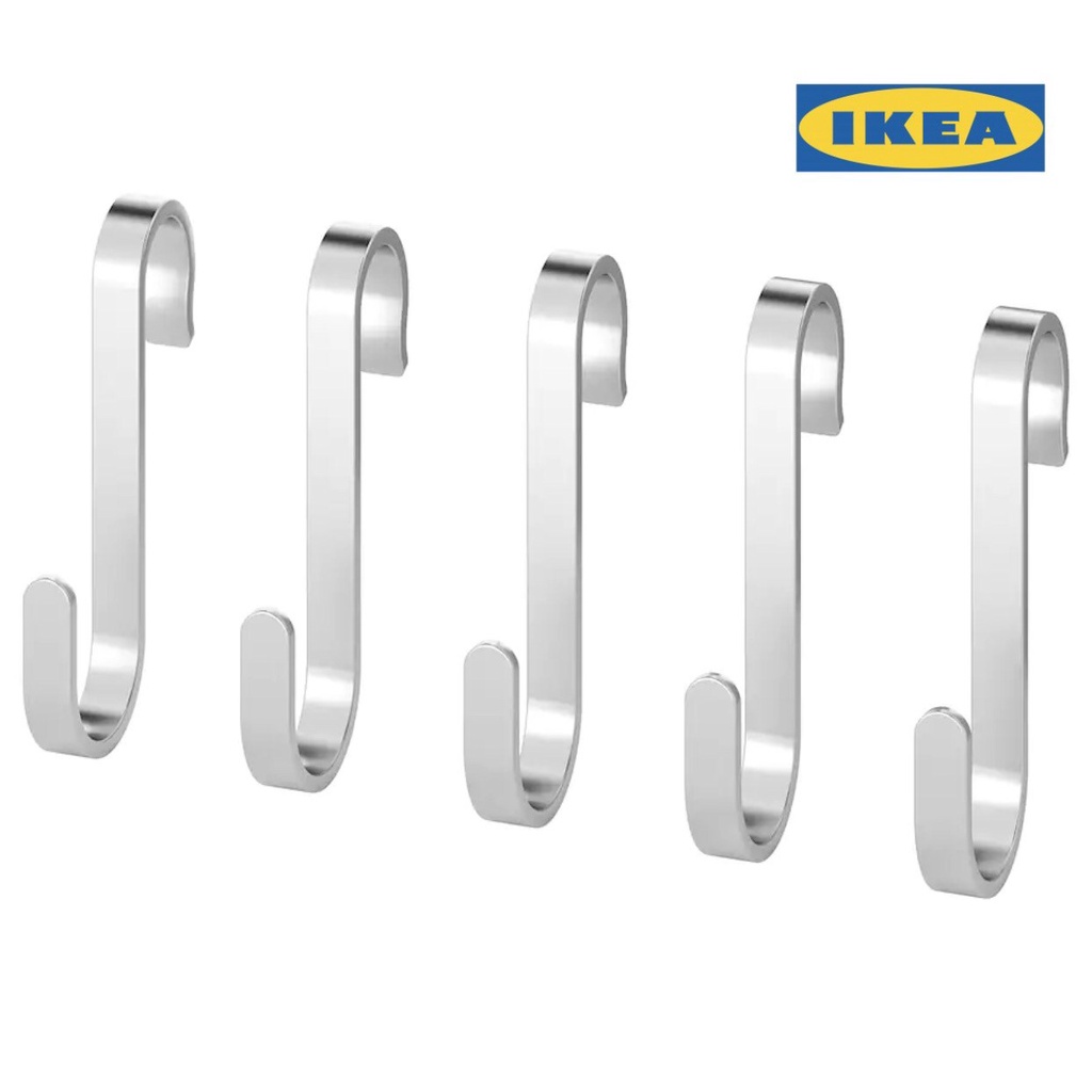 ตะขอตัว S (KUNGSFORS) พร้อมส่ง จาก IKEA (5 ชิ้น/แพ็ค)