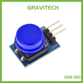 [Gravitechthai]Big Button 12x12mm Module - Blue