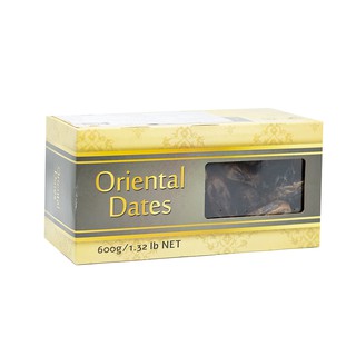 อินทผลัมแห้งพันธุ์ฮาลาวี 600 กรัม Halvy dried dates, 600 grams