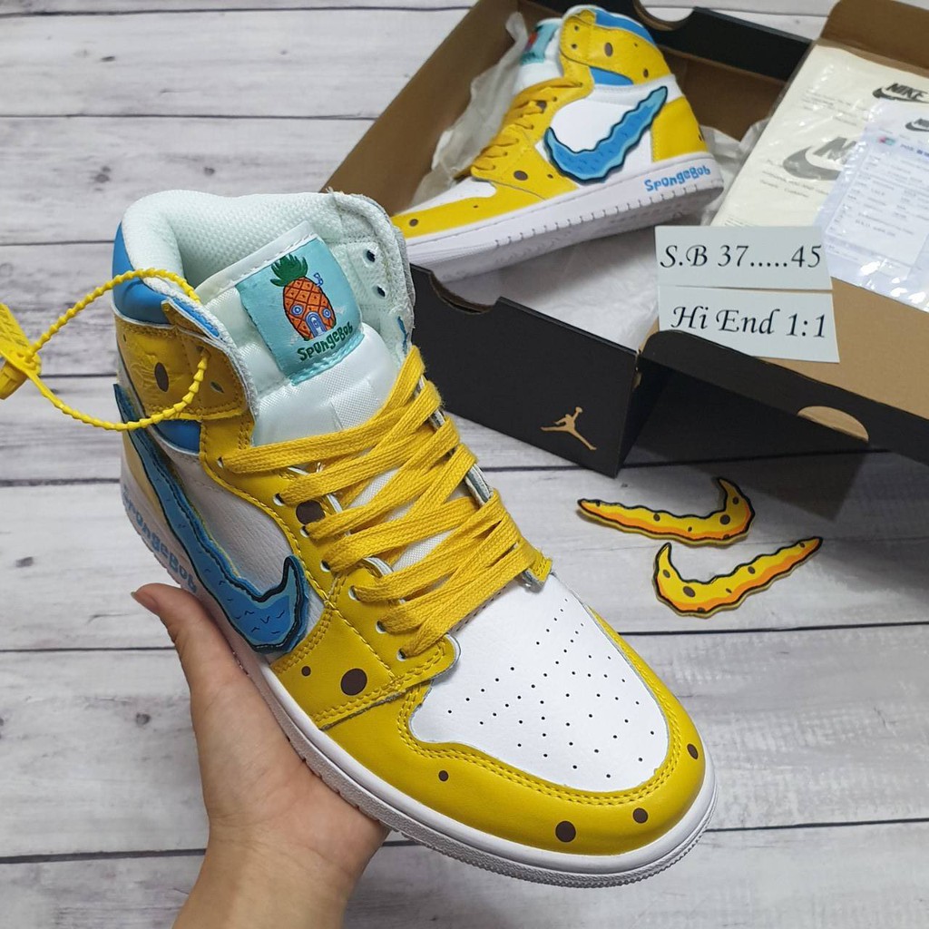 jordan 1 spongebob