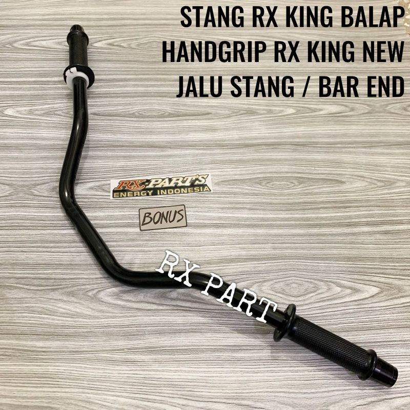RX KING RX K RXKING RACING HANDLEBAR + ใหม่ RX KING HANDGRIP + BLACK HANDLEBAR / BLACK BAR END