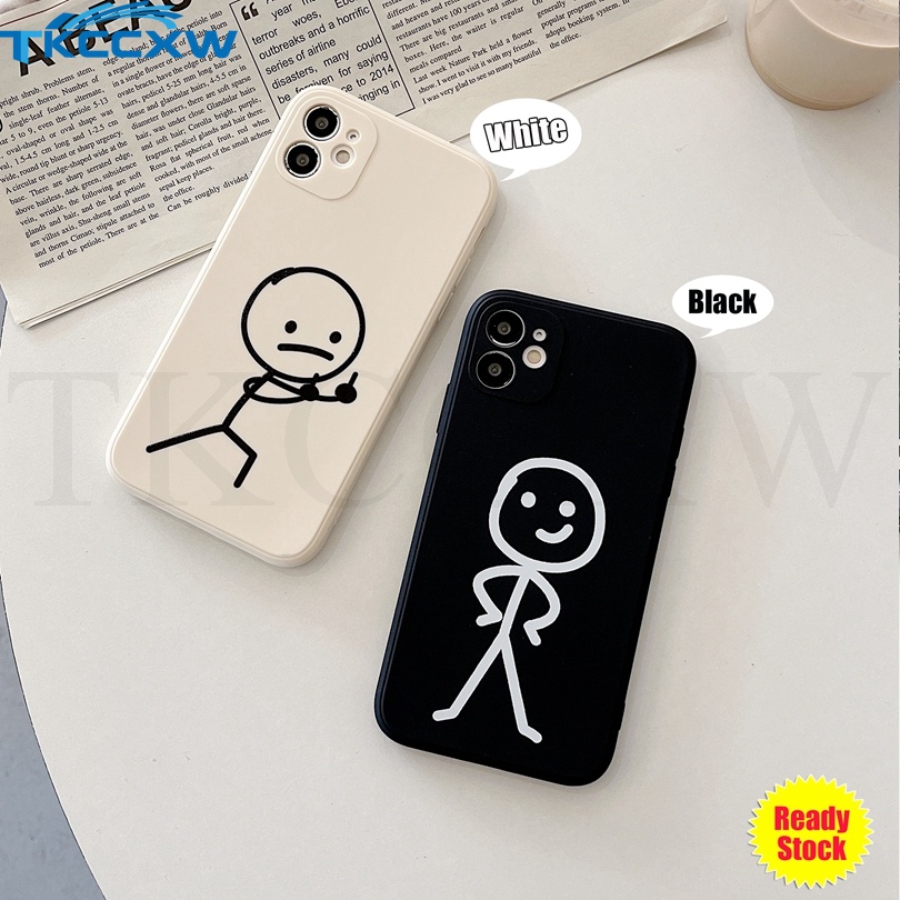 เคสโทรศัพท์ซิลิโคน แบบนิ่ม ลายการ์ตูน TINY MAN สําหรับ Samsung Galaxy Note 10 S10 Lite S10 Plus S20 S21 S22 Plus S20 FE Ultra A02 A03 A02S A03S