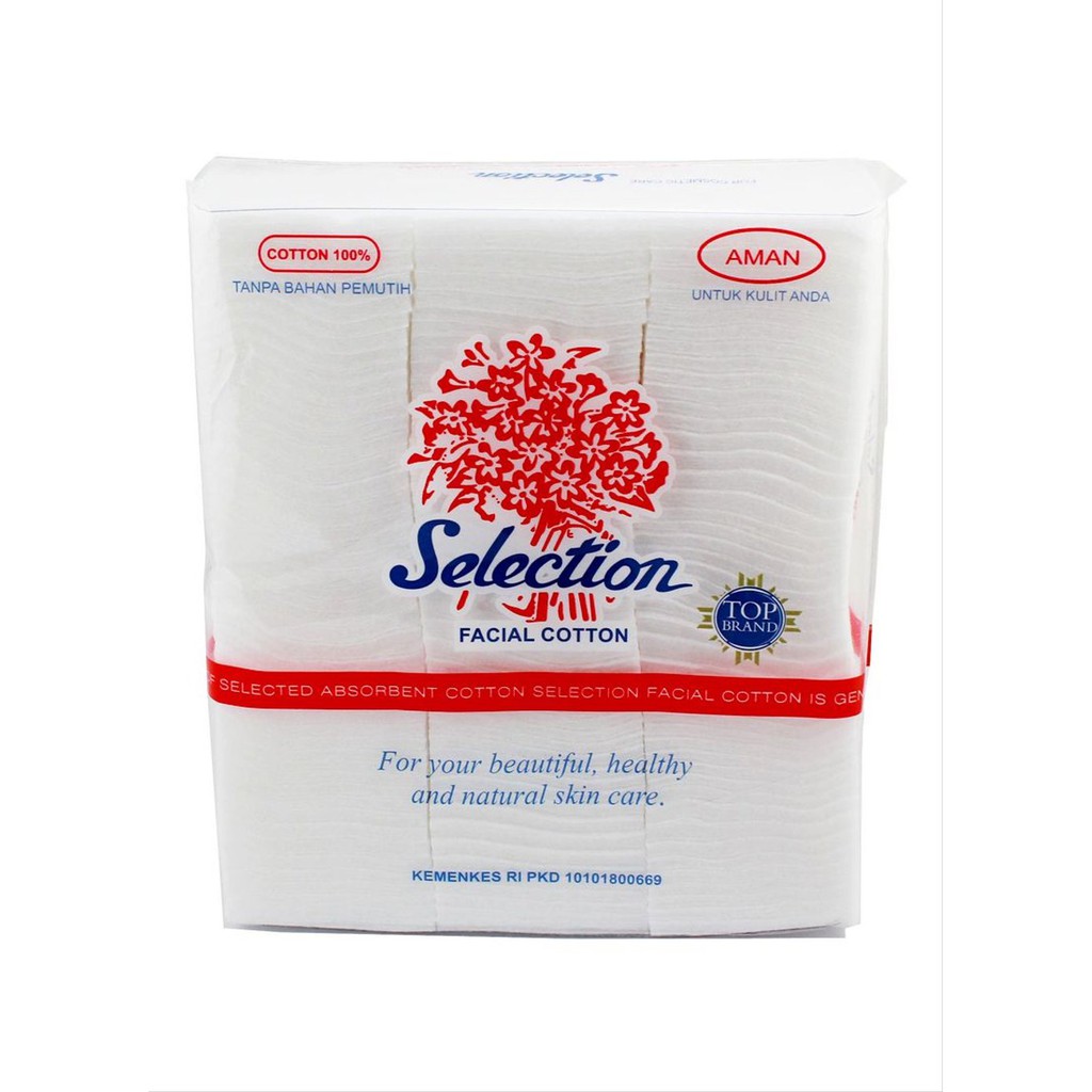 SELECTION FACIAL COTTON 35 GR HYGIENIC BEAUTY COTTON WITH WHITENING