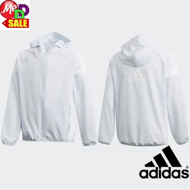 Adidas - ใหม่ เสื้อแจ็คเก็ตกันลมมีฮู้ด ( WIND JACKET ) ADIDAS ATHLETICS CLUB WINDBREAKER FL2700 FM4807