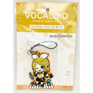 Rin Music Volcaloid Rubber Strap พวงกุญแจป้ายยางการ์ตูน Hatsune Miku: Project DIVA งานลิขสิทธิ์แท้นำเข้าจากญี่ปุ่น