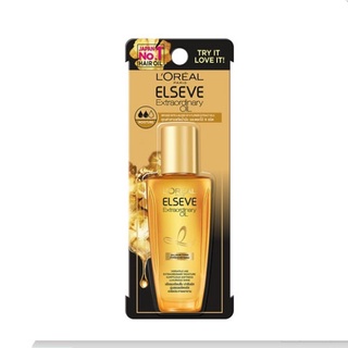 LOREAL PARIS Elseve Extraordinary Oil All Hair Types 30 ml ออยล์บำรุงผม ลอรีอัล ปารีส เอลแซฟ เอ็กซ์ตรอว์ดินารี่ 0588