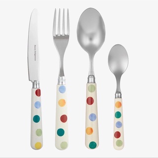 Emma Bridgewater Polka Dot Cutlery ช้อน ส้อม มีด ช้อนขนม