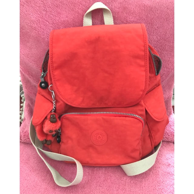 kipling ravier backpack (RED) ของแท้