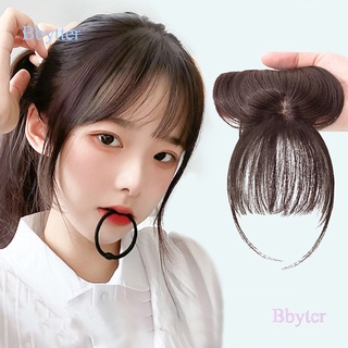 Bbyter วิกผมหน้าม้าสังเคราะห์ 3D ทนอุณหภูมิสูง สําหรับผู้หญิง