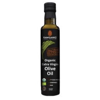 นำ้มันเมล็ดงาดำสกัดเย็นออร์แกนิก Rawganic organic extra virgin olive oil 275ml