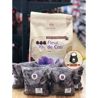 (แบรี่70% แบ่ง500g) คาเคาแบรี่ ช็อคโกแลต กูแวร์ตูร์ 70% CACAO BARRY Couverture 70%