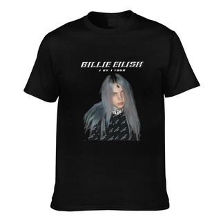 เสื้อยืดผู้หญิง - เสื้อยืดแขนสั้นผู้ชาย Billie Eilish