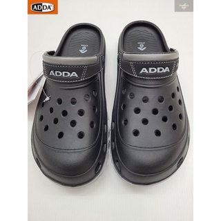 ADDA รองเท้าแตะลำลองแบบสวมหัวโตรุ่น 5TD24M1 สีดำ SIZE 7-10