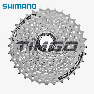 Shimano Alivio HG51-8 เทปคาสเซ็ต ความเร็ว 8 ระดับ 11-32T สีเงิน สําหรับจักรยานเสือภูเขา