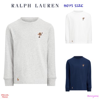 RALPH LAUREN BEAR COTTON TEE ( BOYS SIZE 8-20 YEARS )