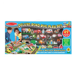 Melissa &amp; Doug - Deluxe Road Rug Play Set