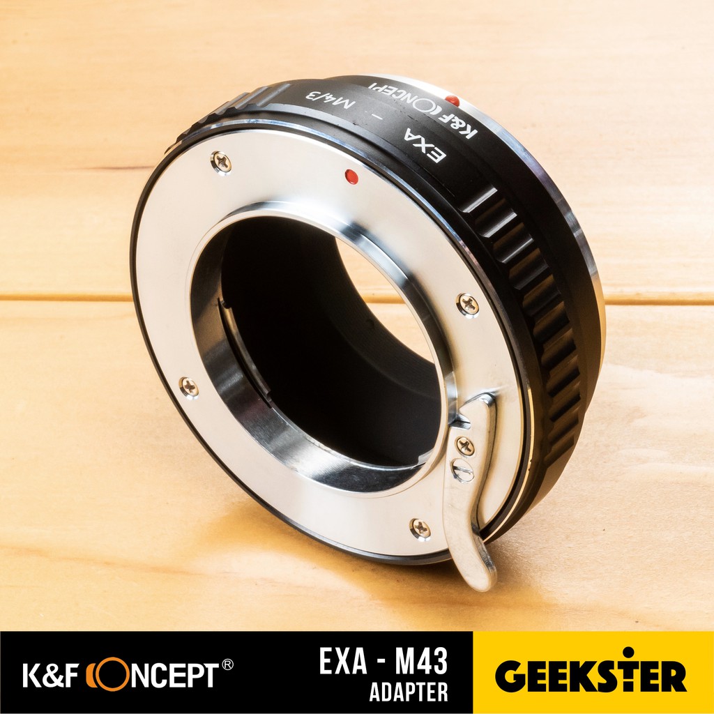เมาท์แปลง K&F Exakta - M43 ( EXA - Olympus / Lumix M43 / EXA-M43 / Lens Adapter / KF )