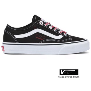 VANS OLD SKOOL TAPERED DIY TRIPLE LACE BLACK SNEAKERS สินค้ามีประกันแท้