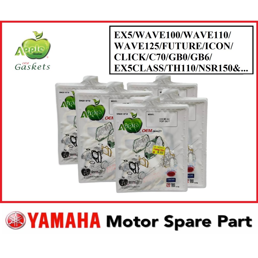 TOPSET GASKET // GB0 RS150 PCX150 CBR NSR 150 HURRICANE TH110 WAVE125 S DASH WAV110 C70 EX5 GB6 FUTU