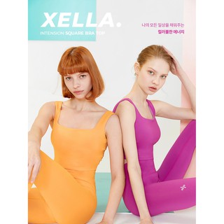 [พร้อมส่ง]  Sport bra ออกกำลังกาย  รุ่น Xella Intension Square Bra Top