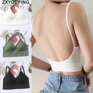 3pcs Japanese Seamless Womens Bra Thread Big Back Wrapped Chest Vest Non-wire Ladies Underwear