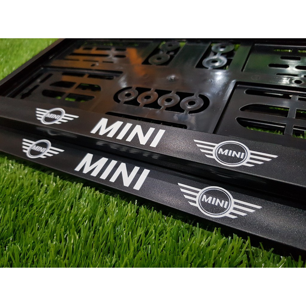 กรอบป้ายทะเบียนแต่ง MINI COOPER MINI LOGO (Ver.1) MINI ...