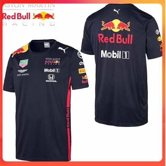 เสื้อยืด พิมพ์ลาย Aston Martin Redbull Honda Formula 1 F1