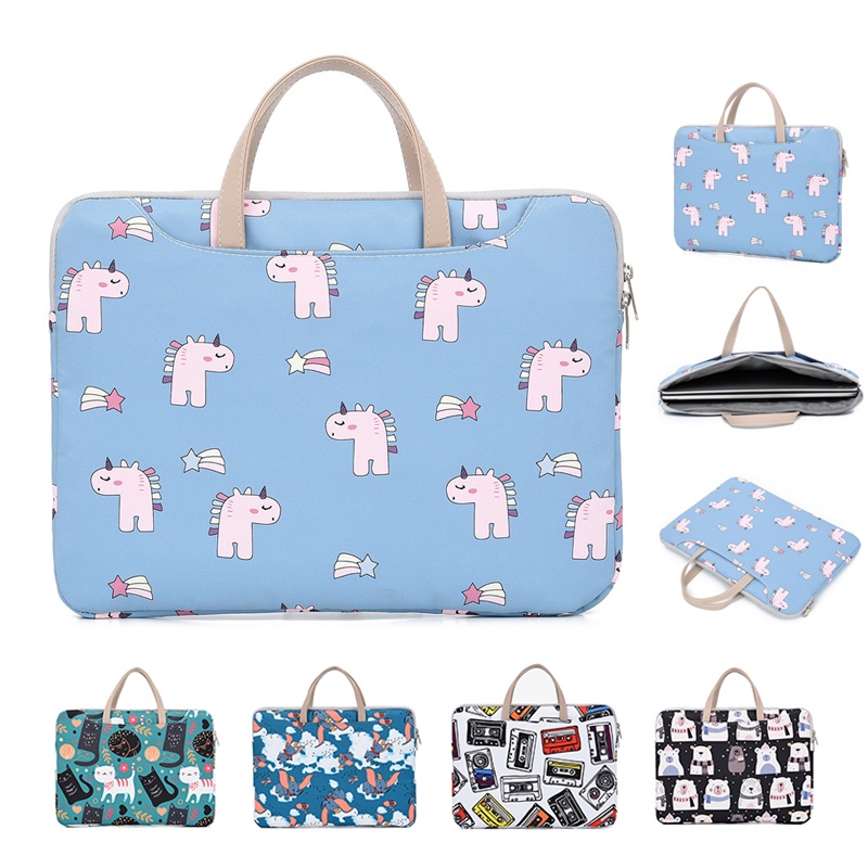 Handbag Laptop Sleeve Case 13 14 15 15.6 Inch For MacBook Air Pro M3 M2 Lenovo