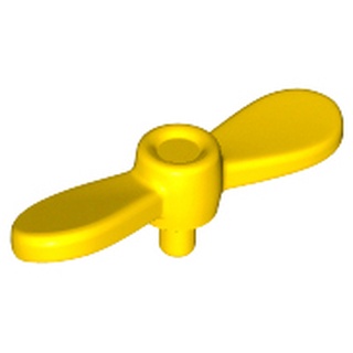 [876] ชิ้นส่วนเลโก้ Lego Part Minifigure, Propeller 2 Blade Twisted Tiny with Small Pin (54568) ราคา/ชิ้น