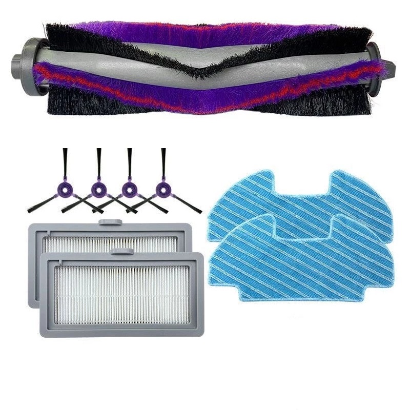 Samsung VR05R5050WK / Midea i5Young / i9EYE/K50 Parts Of Main Brush, Side Brush, Filter, Mop Cloth, Brush Cover