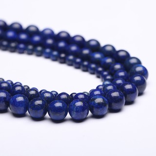 สร้อยลูกปัดหิน Lapis blue stone สีน้ำเงิน