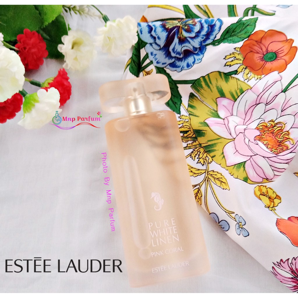Estee Lauder Pure White Linen Pink Coral Eau De Parfum 100 ml.