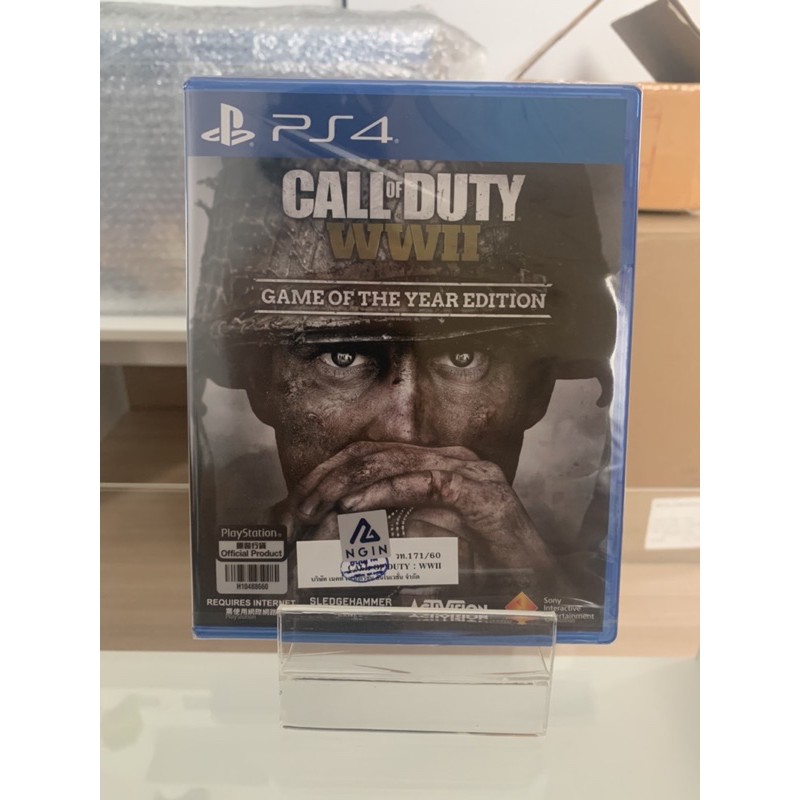 มือ1 PS4 : CALL OF DUTY WW2 GAME OF THE YEAR EDITION (Z3/ASIA)