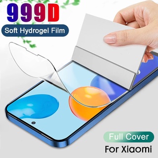 ฟิล์มไฮโดรเจล Hydrogel ไอโฟน Xiaomi Mi 11 Lite 11 Pro Mi 9T 10T 11T Pro Mi Note 10 Lite Poco X3 Pro X3 NFC F3 M3 M4 F5 Pro F2 X3 GT Redmi Note 12 12s 11 10 9 8 7 Pro 11S 10S 9S Redmi 12 10 9T 9A 9C 8A 8