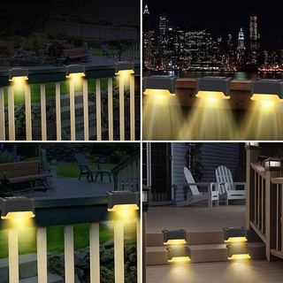 (4pcs) โคมไฟ Led พลังงานแสงอาทิตย์ 4 ชิ้นสําหรับตกแต่งสวนกลางแจ้ง