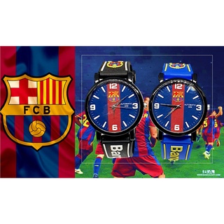 Barcelona-Chelsea พร้อมส่ง นาฬิกาแฟชั่น ทีมฟุตบอล นาฬิกาผู้ชายและผู้หญิง นาฬิกาข้อมือ กีฬา สีดำ สีแดง sport watch RC146