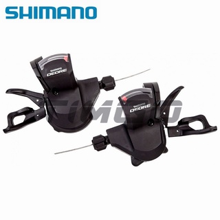 Shimano Deore SL-M610 คันเกียร์จักรยานเสือภูเขา ความเร็ว 2 3 × 10 สีดํา