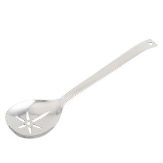 ที่ตักอาหารสเตนเลสมีร่อง 6 แฉก KECH WSD8527SLOTTED SERVING SPOON KECH WSD8527