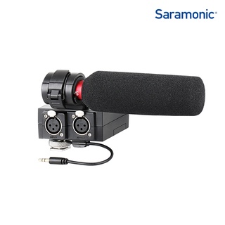 Saramonic MixMic มิกเซอร์รวมเสียงไมโครโฟน XLR 2 ช่อง พร้อมไมโครโฟนช็อตกัน SR-NV5