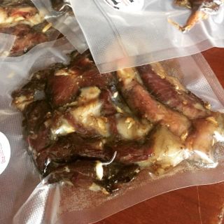 🤩เนื้อแดดเดียว🐂โพนยางคำติดมันตากครึ่งแดด 😉สุดยอดของฝากจากสกลนคร 💝ส่งตรงจากสหกรณ์โพนยางคำแท้ๆ 100%🐂💯💥เนื้อแดดเดียว