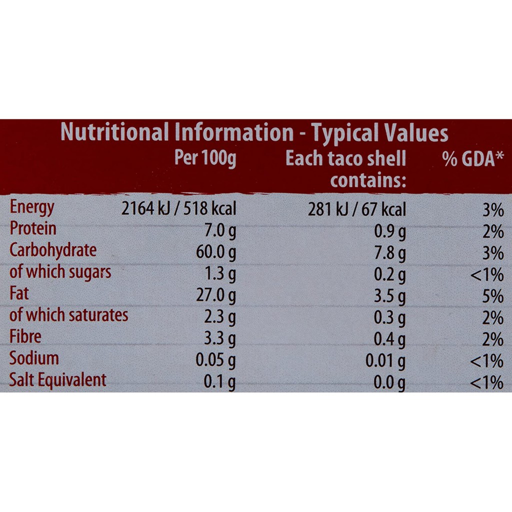 GENERAL MILLS OLD EL PASO แผ่นทาโก้ โอลด์ เอล ปาโซ ครันชี่ ทาโก เชลล์  แบบกรอบ สำหรับฟาจิต้า 6 กล่อง กล่องละ 12 แผ่น - รูปที่ 6