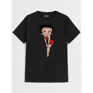[S-5XL] Zara BETTY BOOP เสื้อยืดพรีเมี่ยม - ZARA BRANDED Clothing