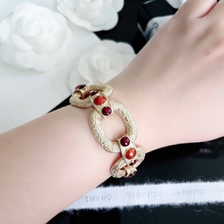 Chanel Bracelet สร้อยข้อมือชาแนล งานซุปเปอร์ไฮเอนคะ อะไหล่แสตนเลส งานเกรดแพงที่สุดในตลาด น้ำหนักใกล้เคียงของจริงที่สุด